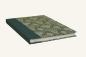 Preview: Writing book green "Leni", blank book with cream-colored paper
